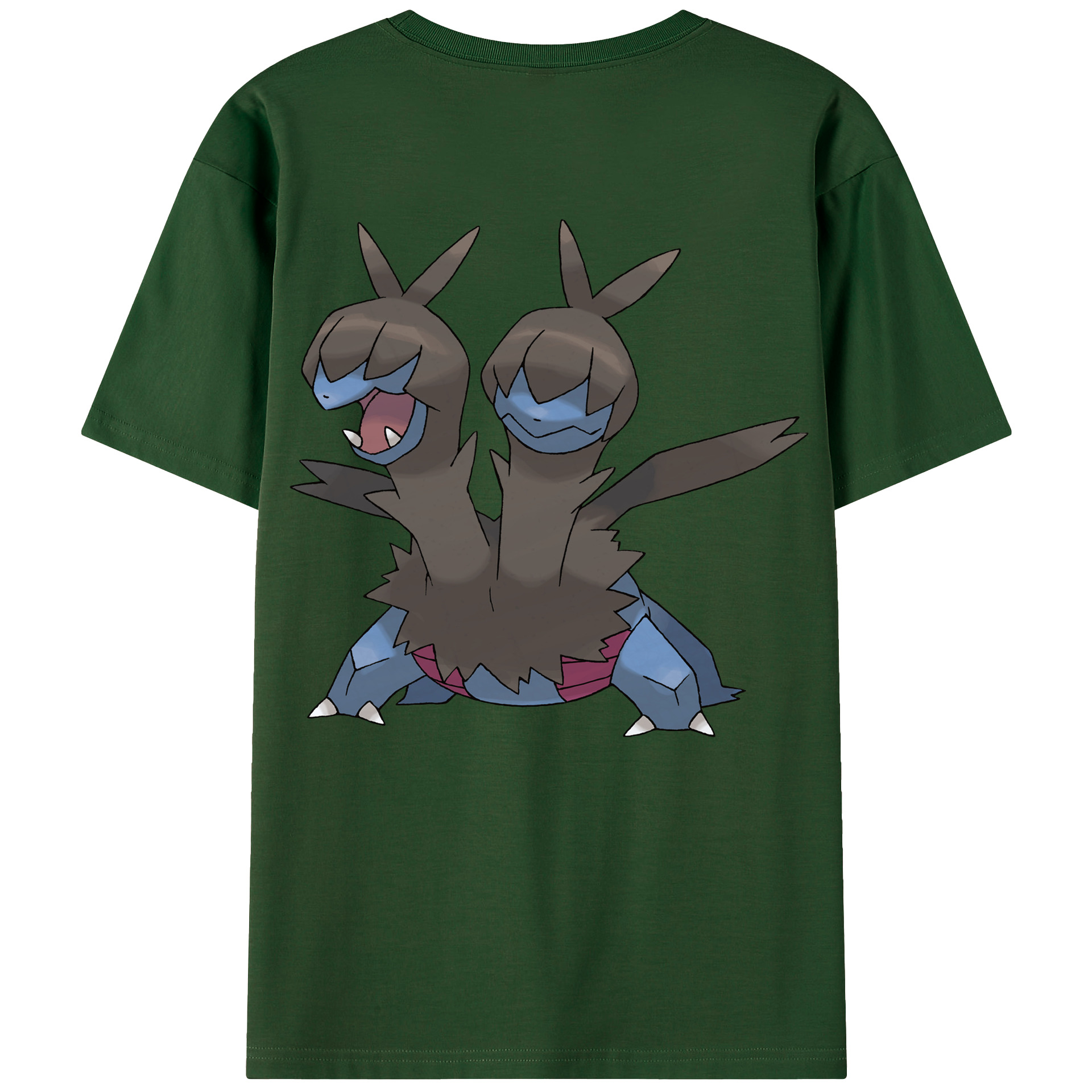 （画像用） ポケットモンスター Pokémon 綿100％半袖Tシャツ（背面プリント）